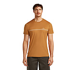 Image of Icebreaker Merino 150 Tech Lite Short Sleeve Range Stripes T-Shirt - Men's