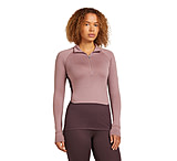 Image of Icebreaker Merino 260 ZoneKnit Long Sleeve Half Zip Thermal Top - Women's