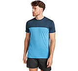 Image of Icebreaker Merino Blend 125 Cool-Lite Sphere Short Sleeve T-Shirt Colour Block - Men's