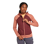 Icebreaker Women Merino Quantum Hybrid LS Zip Hoodie