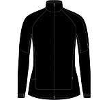 Icebreaker ZoneKnit Long Sleeve Zip Jacket - Women's, Black, Medium, IB0A56IY001M