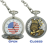 Image of Infinity Liberty Pocket Watch