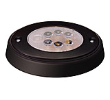 Image of Innovative Lighting 6-LED Oval Recess Compartment Light White w/Black Bezel