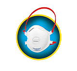 Image of Jackson Safety Case of R30 Particulate Respirators With Valve