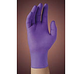 Image of Kimberly Clark MICROGRIP PURPLE NITRILE Poly-Coated Powder-Free Gloves 40101-350, Pack of 100