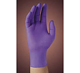 Image of Kimberly Clark MICROGRIP PURPLE NITRILE Poly-Coated Powder-Free Gloves 40101-440, Pack of 100