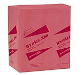 Image of Kimberly Clark WypAll X80 Towels, Kimberly-Clark Professional 41026-60 White, Pack of 50