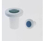 Image of Kimble/Kontes Flathead Stoppers, Color-Coded, [ST] Bottle and Apparatus Style, Kimble Chase 41941R 29 Solid Apparatus Style