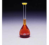 Image of Kimble/Kontes KIMAX Brand Volumetric Flasks with Snap Cap, Class A 28008 100, Pack of 6