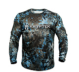 Image of Kryptek Hyperion Long Sleeve Crew Shirt w/Logo - Men's