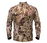 Image of Kryptek Mens Hoplite Merino Wool Long Sleeve Zip LW