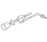 Image of Labconco Fixture and Faucet Kits for Protector Laboratory Hoods, Labconco 9809200 Service Fixture Kits Steam
