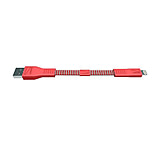 Image of Lander Neve USB to Lightning Cable, 6in, Red