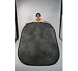 Image of Lastolite 6'x7' Collapsible Reversible Background W/train -black/white LL LB6701