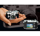 Image of Minox DCC Leica M3 Plus 5 MP Classic Digital Camera w/ 1.5" LCD Monitor 60635