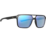 Image of LEU 186748 BRIDGER MATTE BLACK BLUE MIRROR