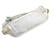 Image of Belle Hop Ivory Waist Stash Security Pouch