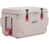Lifetime Products 65 Quart High Performance Cooler, Khaki/Red, 91070