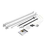 Image of Lippert Classic Universal Awning Hardware Kit 63&quot; 68&quot; Short, White