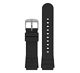 Image of Luminox Black Rubber PU Strap - 21mm 6EE607D4