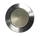 Image of Lunasea Lighting Gen 3 Indoor/Outdoor Recessed 3.5in LED 2700K 85 CRI Dimmable COB Light w/Brushed SS Bezel