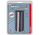 Image of MagLite AM2A026 Mini MagLite AA Flashlight Black Plain Leather Holster