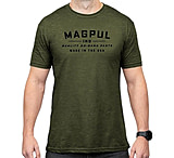 Image of Magpul MAG1112-317 Go Bang Parts Olive Drab Heather Cotton/Polyester Short Slee