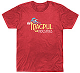 Image of Magpul MAG1216-612 Hang 30 Blend Red Heather Cotton/Polyester Short Sleeve Medi