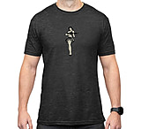 Image of Magpul MAG1117-010-S Hula Girl CVC Charcoal Gray Cotton/Polyester Short Sleeve