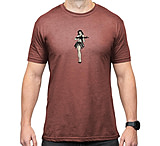 Image of Magpul MAG1117-613 Hula Girl Redrock Heather Cotton/Polyester Short Sleeve 2XL