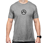 Image of Magpul MAG1115-041-3XL Icon Logo Stone Gray Heather Cotton/Polyester Short Slee