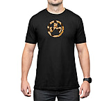 Image of Magpul MAG1527-001-3XL Raider Camo Icon CVC Black Cotton/Polyester Short Sleeve