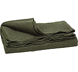 Major Surplus Army Style Wool Blanket, Olive Drab, 60 in x 80 in, 02-8032004000