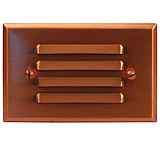 Image of Malibu LED Real Copper Half Brick Deck Light