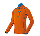 Image of Mammut Eiswand Zip Pull Light-Men's-Large-Orange