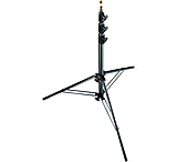 Image of Manfrotto Bogen 13in Black Air Cushioned Master Stand with Casters, 5/8in Stud 3363