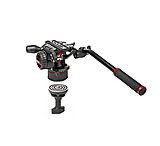 Image of Manfrotto Nitrotech N8 Video Head w/ CF Single Legs Tripod