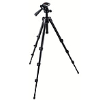 Image of Manfrotto Digi Black Tripod With Integrated 3-way Head &amp; Carrying Bag