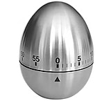 Image of Marathon Stainless Steel Wind Up Egg Shaped Timer