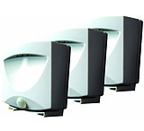 Image of MAXSA Battery Powered Motion Activated LED Outdoor Night Light Pack Of 3