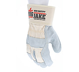 Image of MCR Safety Big Jake Premium A+ Side Leather Palm Work Gloves, Sewn with DuPont Kevlar, 2 3/4in Safety Cuff