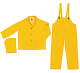 Image of MCR Safety Classic Series 3 Piece Waterproof Rain Suit, PVC/Poly