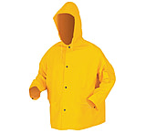Image of MCR Safety Classic Series Waterproof Rain Jacket, .35mm PVC/Poly, Attached Hood