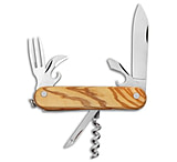 Image of Mercury 7-in-1 Multi-Purpose Penknife Olive Wood 3 Polish 913-6LC B9409916