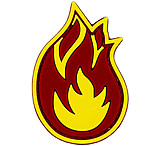 Image of Merica Life Fireball PVC Patch