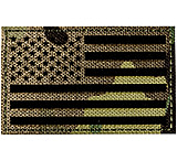 Image of Merica Life Reflective Fabric US Flag Forward Patch