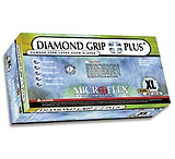 Image of Microflex Diamond Grip Plus Latex Gloves, Microflex DGP-350-XL, Pack of 100