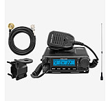 Image of Midland Radio MXT500 MicroMobileR GMRS 50-Watt Two-Way Radio - MXT500VP3-WHIP 9C4E2A8E