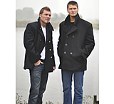 Image of MIL-TEC Wool Peacoat w/Black Buttons - Men's