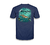 Image of Mojo Sportswear Company Eel Assault Cobia Scene Short Sleeve Pocket T- Shirt - Mens